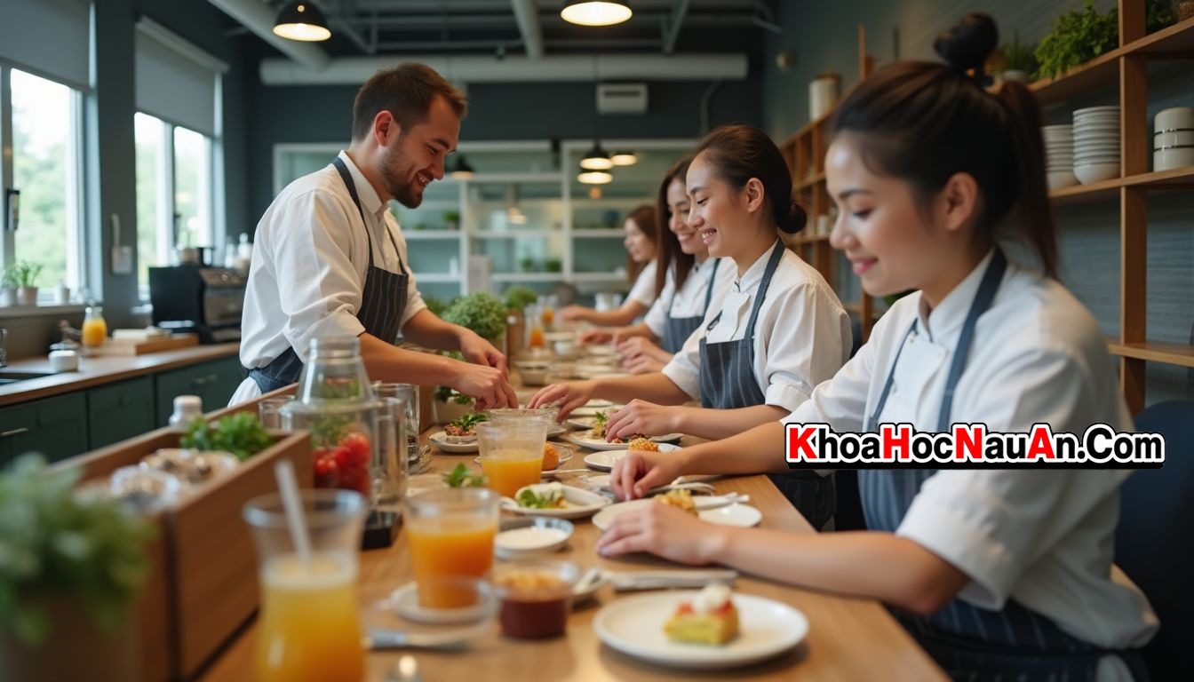 Có Nên Cho Nhân Viên Ăn Uống Miễn Phí Tại Quán Không?