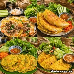 Khóa học làm bánh xèo giòn lâu ngon đậm vị để mở quán